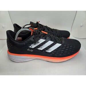 adidas SL 20 Shoes Mens 11 Signal Coral Black Road Running Athletic Gym Sneakers